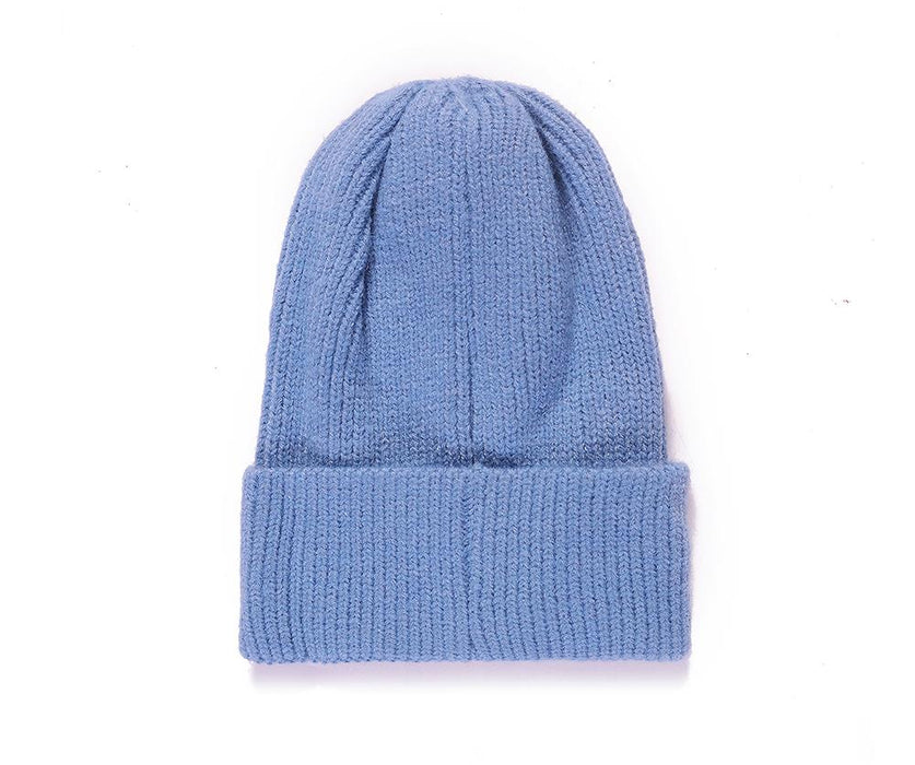 Light Blue knitted  beanie