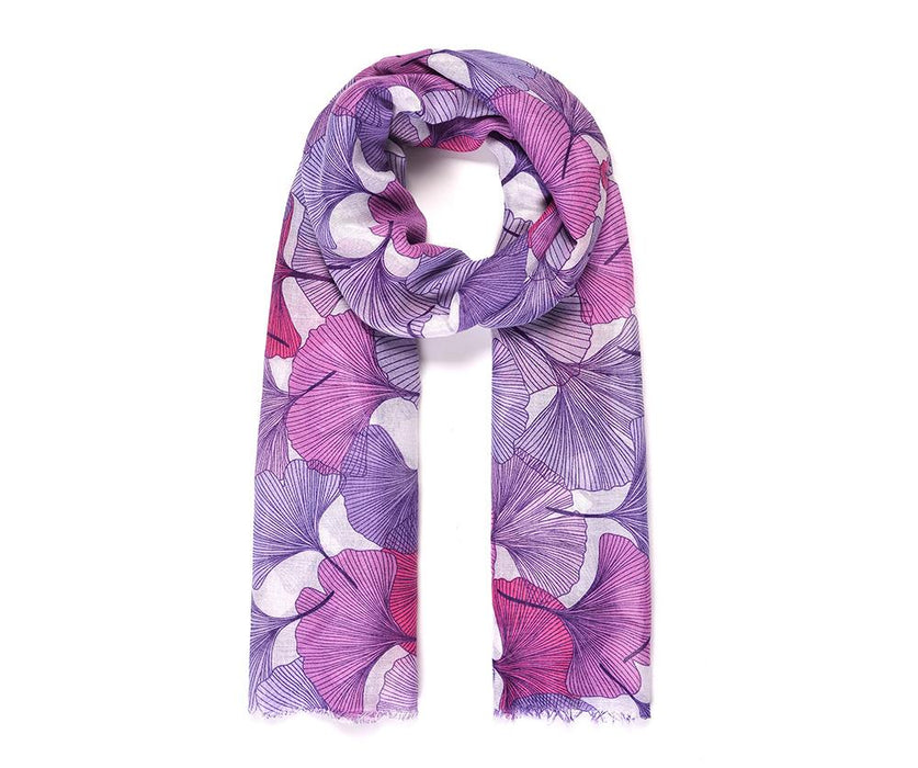 Abstract Fan Design Scarf