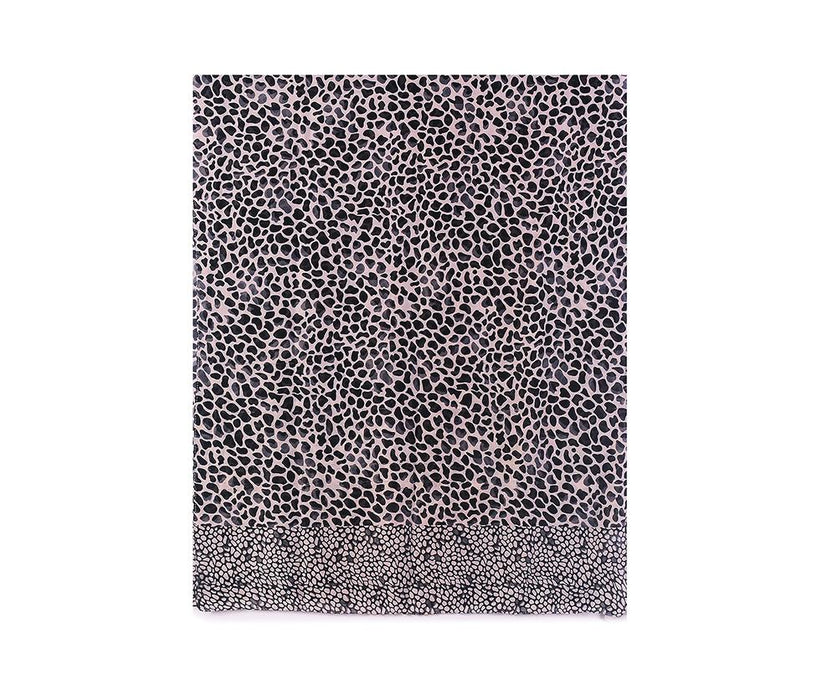 B&W Leopard print scarf