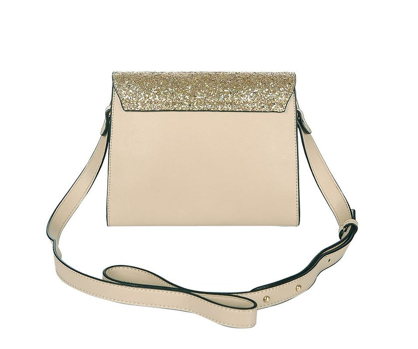 Glitter Party Crossbody Bag - Gold