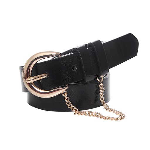 Belt with hot sale chain detail