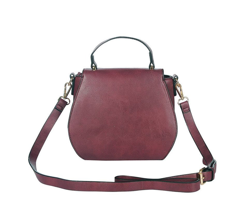 Hexagon Bag - Wine